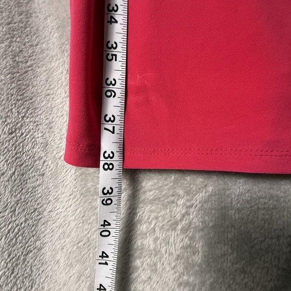 Ralph Lauren Womens Ruffle Trim‎ Dress Hot Pink Size 2 Cocktail Dress - Picture 7 of 10